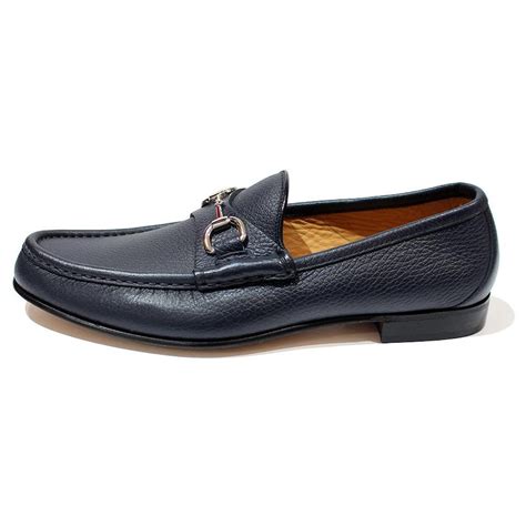 mocassin gucci homme bleu